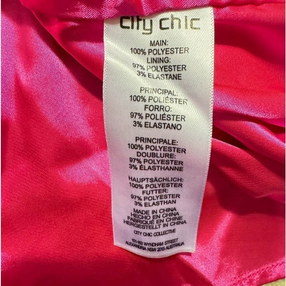 CityChic Sassy Affair Dress Size 16 - Picture 6 of 7